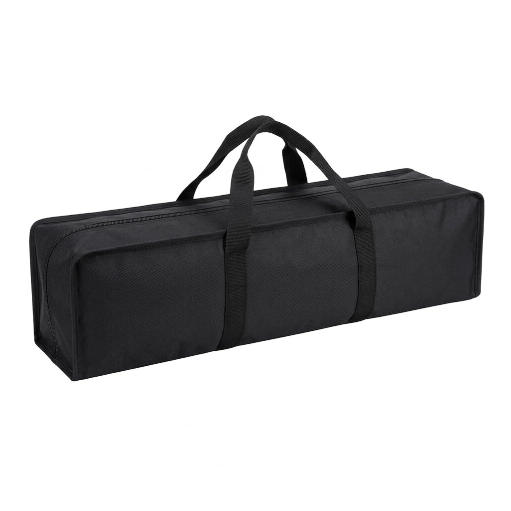 JISADER Awning Tent Pole Bag Waterproof Multifunction Outdoor Huge Rack Bag Oxford Cloth Carrying Case for Tent Poles Folding Chairs, 600D Oxford Carry Case, 60x16x15cm