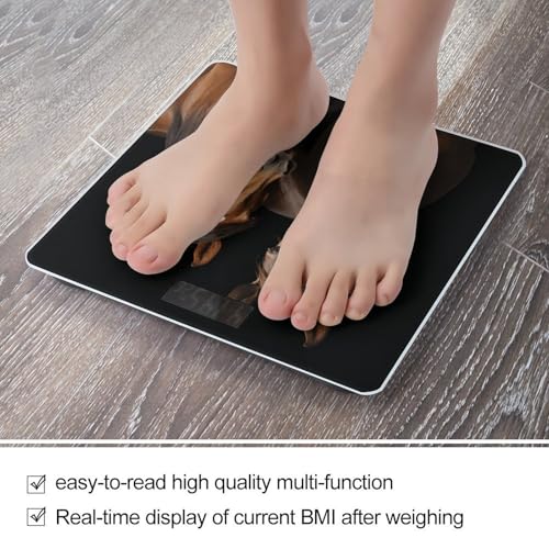 Báscula digital de baño con motivo caballos, 180 kg miniatura 5