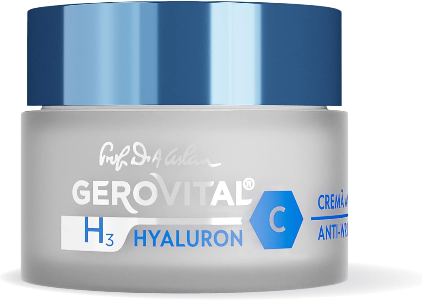 H3 Hyaluron C Anti-Wrinkle Night Cream – Vitamin C, Hyaluronic Acid & Niacinamide, Moisturizing & Regenerating for Dry & Normal Skin, 50ml