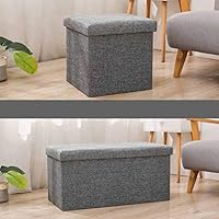 Amazon｜スツール 収納 38*38*38 ボックス ベンチ ベンチソファー 2人