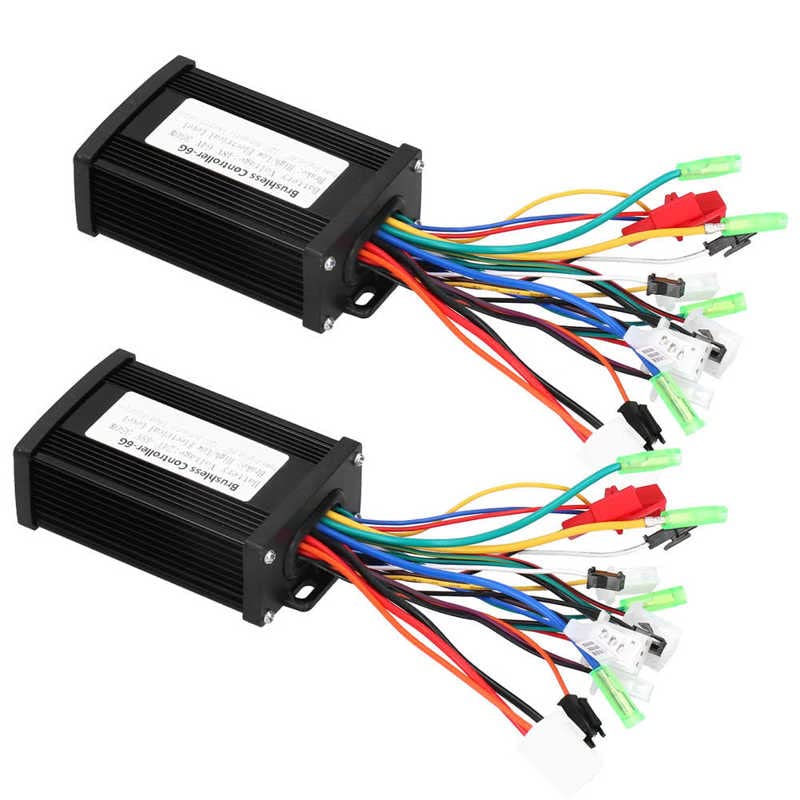 Centralina Monopattino Elettrico Regolatore motore brushless 48-64V 350W Regolatore motore brushless sinusoidale Muto bicicletta elettrica Regolatore motore brushless intelligente completo Brushless M