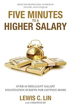 Paperback Five Minutes to a Higher Salary: Over 60 Brilliant Salary Negotiation Scripts for Getting More Book