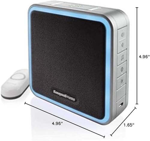 Miniatura 9 de Honeywell Home RDWL917AX2000E serie 9 - Timbre inalámbrico portátil para puerta y botón pulsador, azul