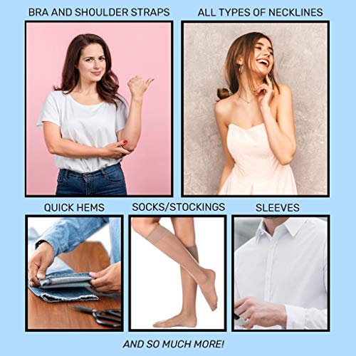 Secret Sidekick - Sensitive Skin -Double Sided Tape for Womens Fashion Clothing and Body- 1 Pack (75 Strips)- Strong and Clear Tape for All Skin Tones and Fabric 3 Secret Sidekick - Sensitive Skin -Double Sided Tape for Womens Fashion Clothing and Body- 1 Pack (75 Strips)- Strong and Clear Tape for All Skin Tones and Fabric