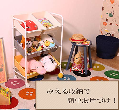キッズラック color 6マス キッズラック color 6マス【別送品】 | 子供用収納 通販
