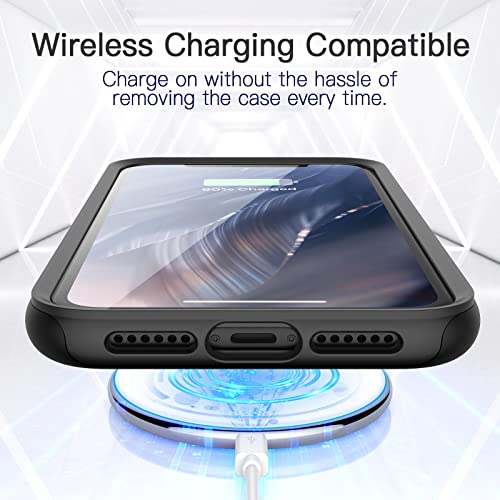 Team Luxury Designed For Iphone Xr Case, [Ultra Impact Resist] Shockproof Rugged [Anti-Scratch] Black Protective Case For Iphone Xr Phone Case Cover 6.1", (Black) #TOP4