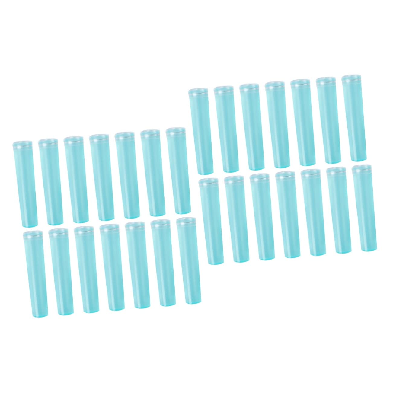 ERINGOGO 2sets Nutrition Tube Flower Flower Tubes Lid Easy to Use for Fresh Preservation 50pcs*2