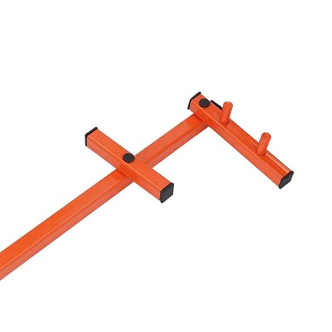 Adjustable Deck Bending Tool, 1.6in to 2.8in Iron Straightening Tool for Woodworking, Composite Decking, Fence, Plywood Installation, Professional Deck Board Bender