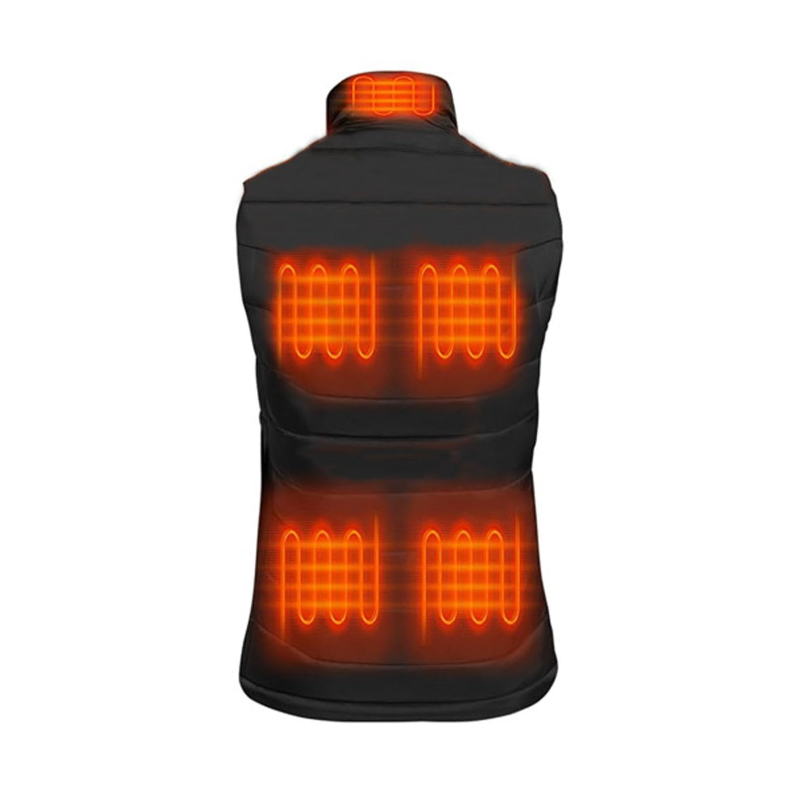Giubbotto riscaldante ricaricabile per esterni, distribuzione rapida del calore, unisex, design regolabile, con tecnologia