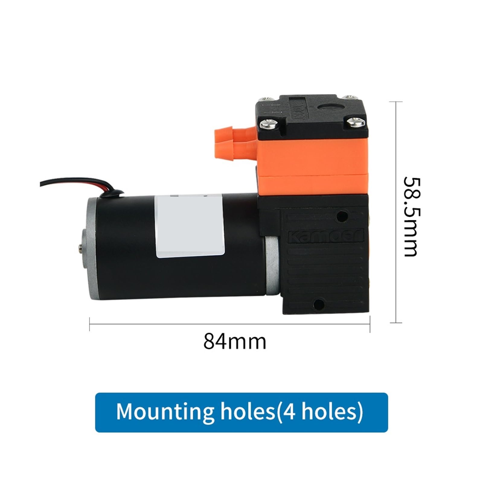 Máquina de Llenado, Bomba de diafragma 400-600 ml/min ELP02/01, Motor de 24 V/12 V CC, presión líquida, bomba autocebante de 0,2 Mpa(ELP01-D24V-400ml)