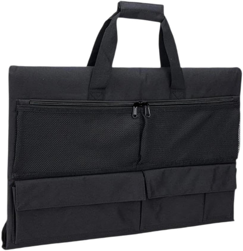 Travel Carrying Case Velvet Lining Water Resistant Surface Dust Cover with Carry Handle for 24inch Desktop Monitor