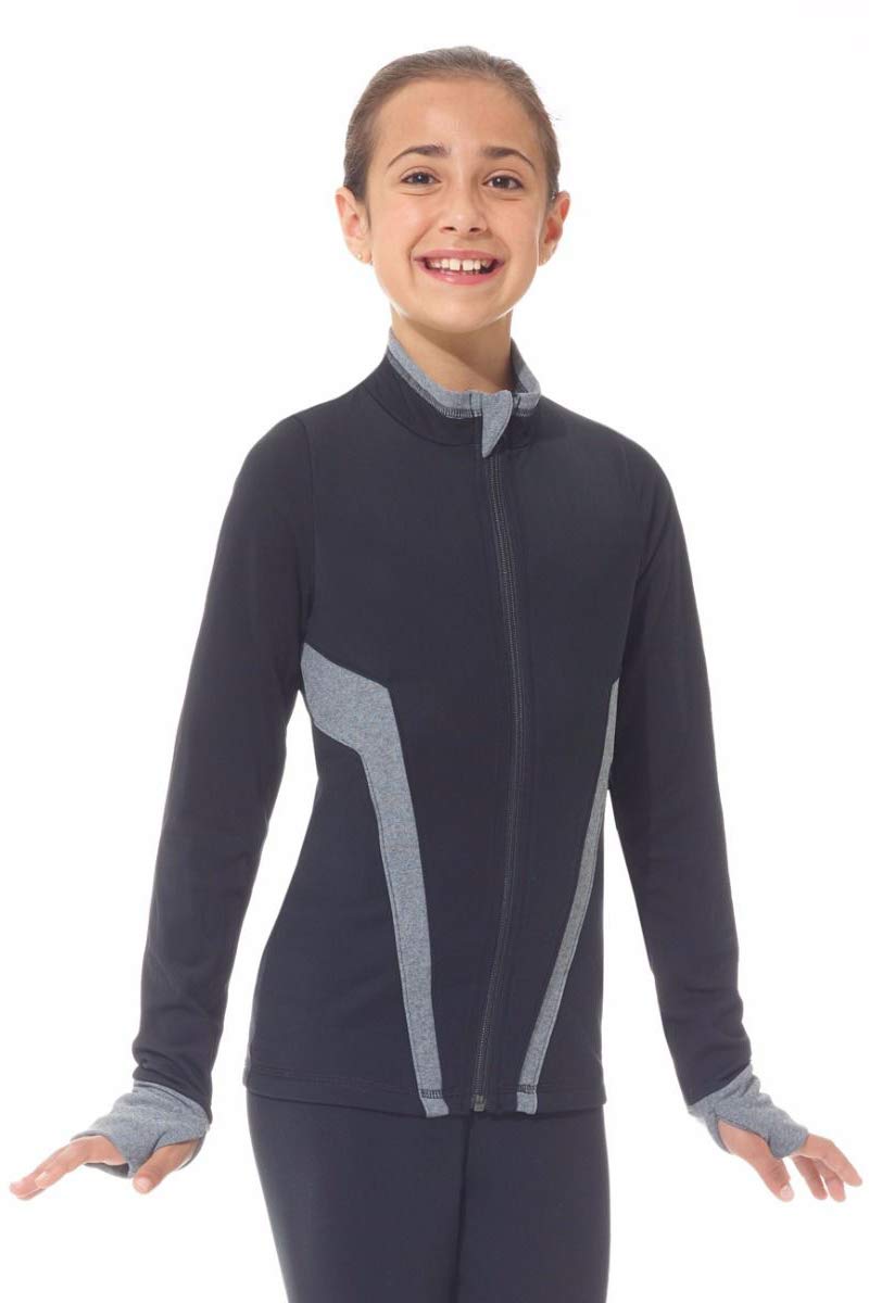 Mondor 04300 Heather Grey Thermal Jacket (Grey, 4-6)