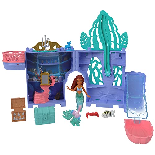Mattel DISNEY Storytime Stackers - Spielset 'Arielles Grotte' mit...