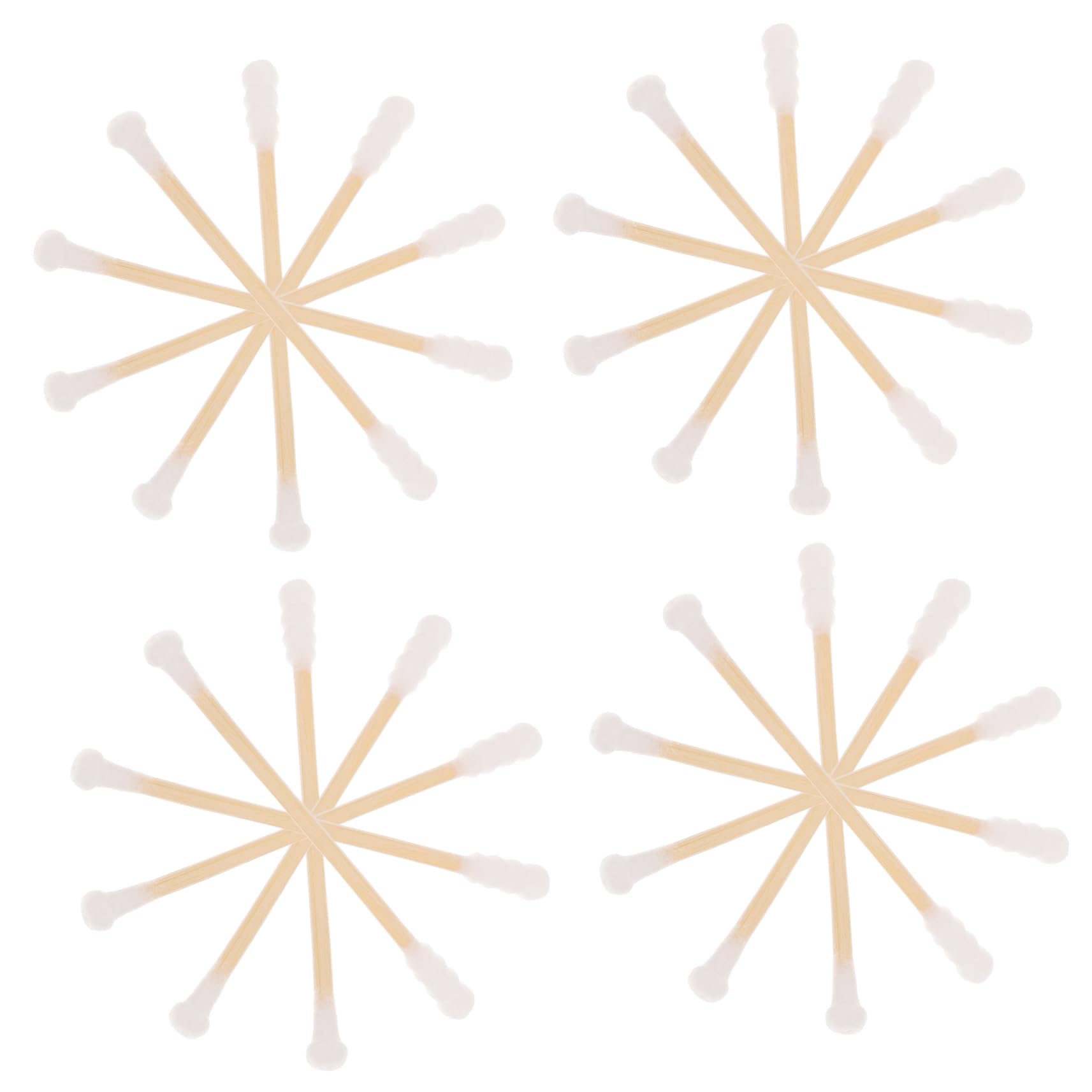 OSOLADY 100 Pack Disposable Baby Cotton Sticks Toddler Cotton Swabs Stick for Cleaning Home Baby Care