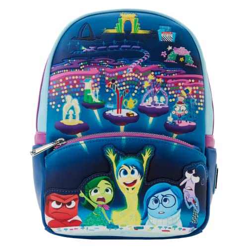Mini sac à dos Loungefly Disney Pixar Vice-Versa avec le tableau de bord des émotions