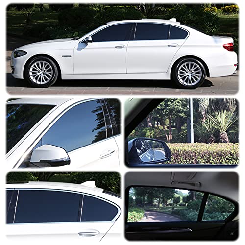 Innens Car Window Tint Film,Auto Sun Shade Roll 15% Vlt Black Universal Fit 20''X10Ft Roll,Automotive Baby Protection Passenger Privacy Sunlight Heat Uv Block And Scratch Resistant (15% Vlt Black) #TOP2