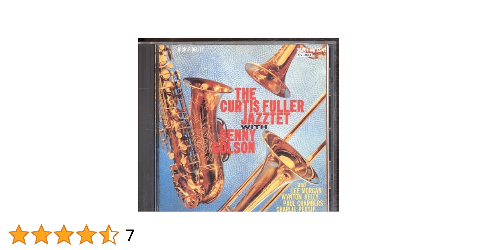 Amazon.co.jp: The Curtis Fuller Jazztet with Benny Golson