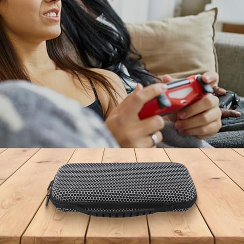 HomeVortex Funda protectora delgada de transporte, para Nintendo Switch 2 (2025) con 10 ranuras para cartuchos de juego, bolsa de viaje portátil de carcasa rígida de EVA, diseño compacto y ligero para