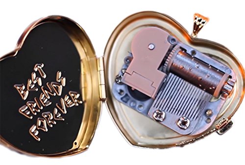 Undertale Collectors Edition Heart Shaped 14kt gold plated brass Musical Locket2