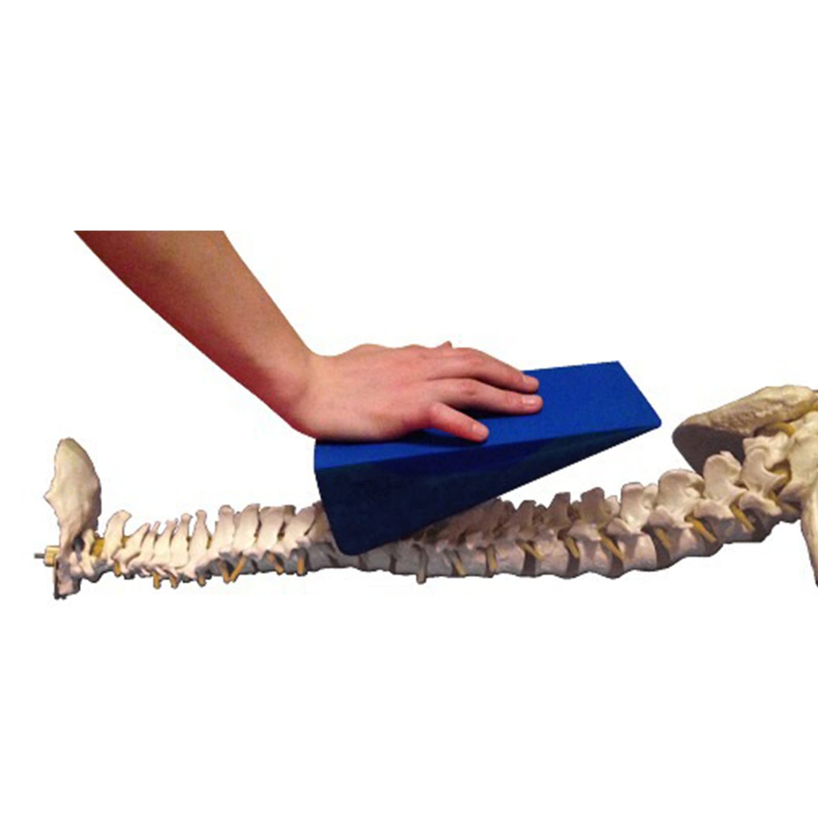 Cuscino per fisioterapia Cunei per mobilizzazione della colonna vertebrale e delle estremità toraciche, Cuscino a cuneo per terapia fisica, Placca in silicone a forma di cuneo per artroplastica