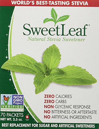 Wisdom Natural Brands - SweetLeaf Stevia Sweetener 70 packets 2.5oz Cover