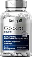 Katiguá, Colostro 300 mg, Sem sabor, Para Homens, 30 Cápsulas rígidas • 30 doses, Prata
