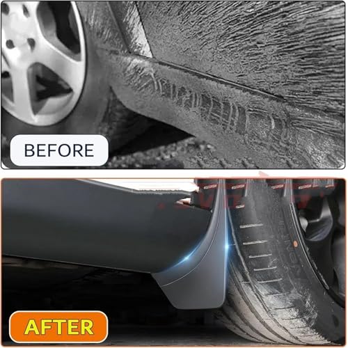 Protector de cejas rueda Tesla modelo 3 2025 2026 y Model Y guardabarros contra salpicaduras 3