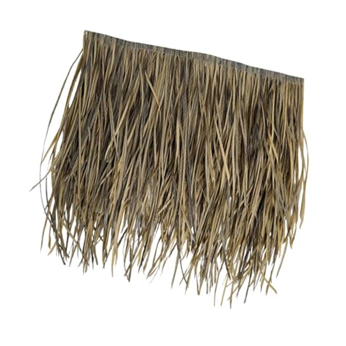 ????? Artificial Thatch Roof Roll Patio Umbrella Cover Multipurpose for Garden Patio Decor Bar Hut Grass Accessory for