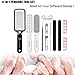 Professional Colossal Foot Rasp Foot File Callus Remover Kit, DreamSter Stainless Steel Pedicure Tools Set Large Foot Scrubber Double Sided Files Foot Care Kit for Women Men Salon Home