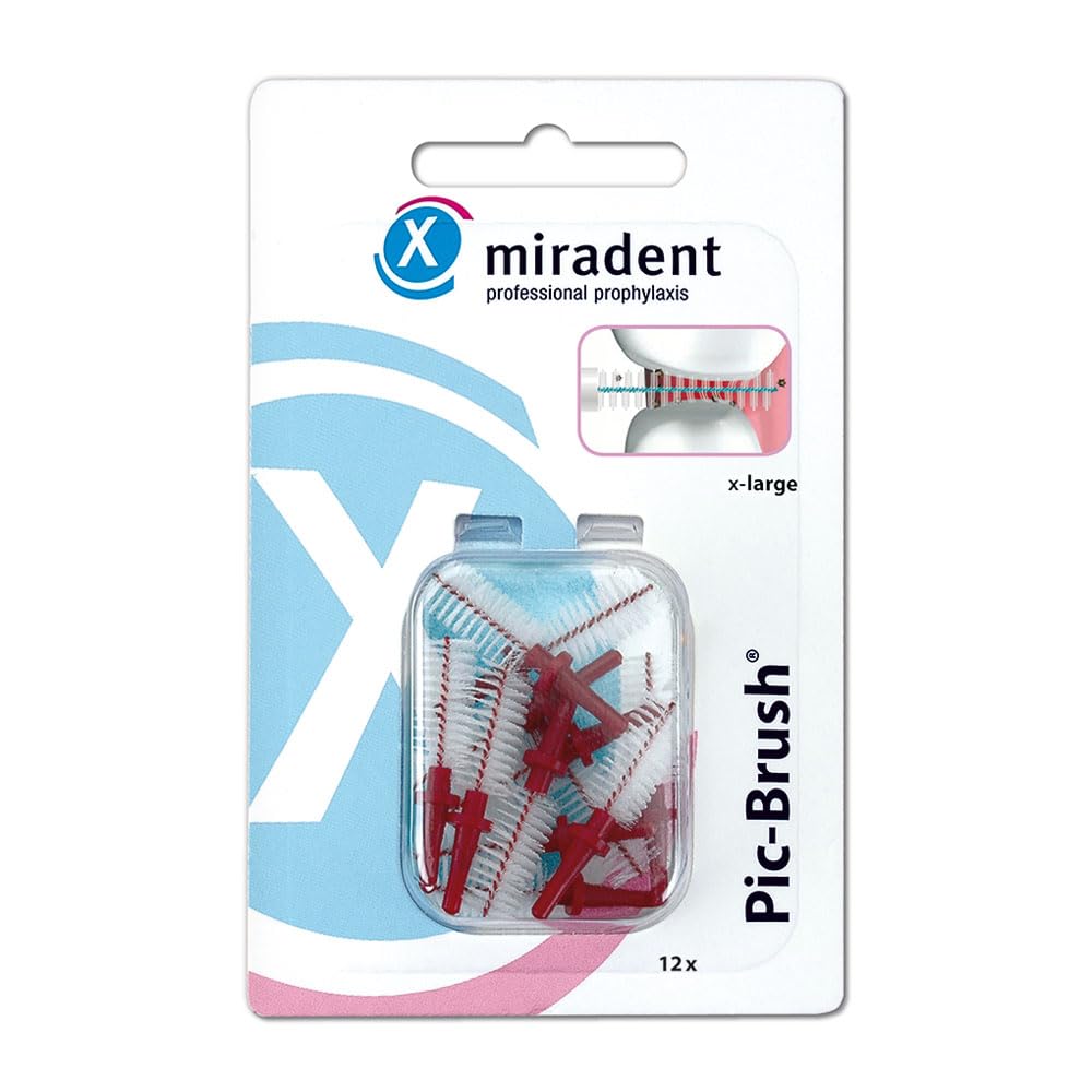 Miradent Scovolino PIC-Brush X-Large Bor. 12 ST Spazzolino da denti
