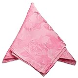 To The Nines Men's Pocket Square (Pink)