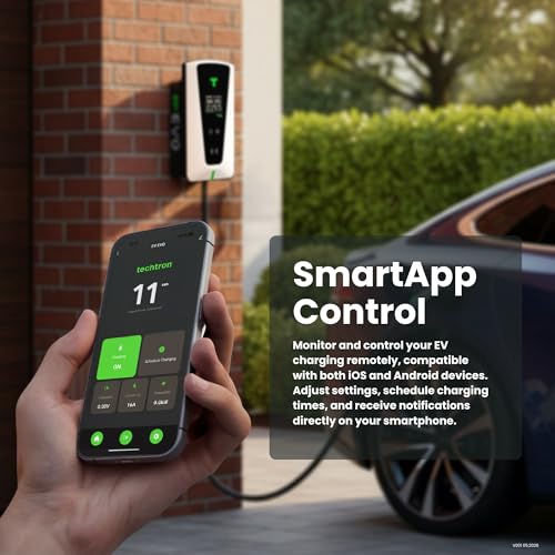 Chargeur EV 11 kW type 2 borne de recharge triphasée connectée IP65