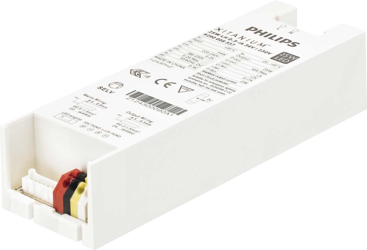 Philips xitanium - Driver xitanium libre de halogenos 0,3-1a 36v 230v 25w
