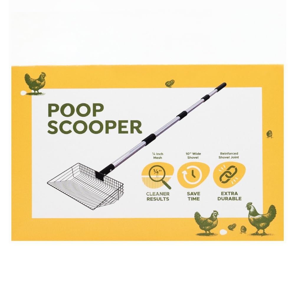 Sprigrown Chicken Poop Scooper for Sand