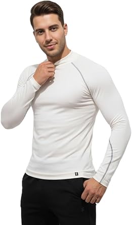 Scorp Thermo-Fit Erkek Termal  lik  st Kayak  li i Ekru Beyaz Gri