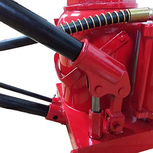 50 Ton Air Hydraulic Manual Bottle Jacks Automotive Shop Axle Jacks Hoist Lift #TOP4