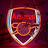 AHlove Football Team Neon Sign for Wall Decor，LED Neon Lights for Bedroom、Man Cave，Birthday、Christmas Gifts for Boys