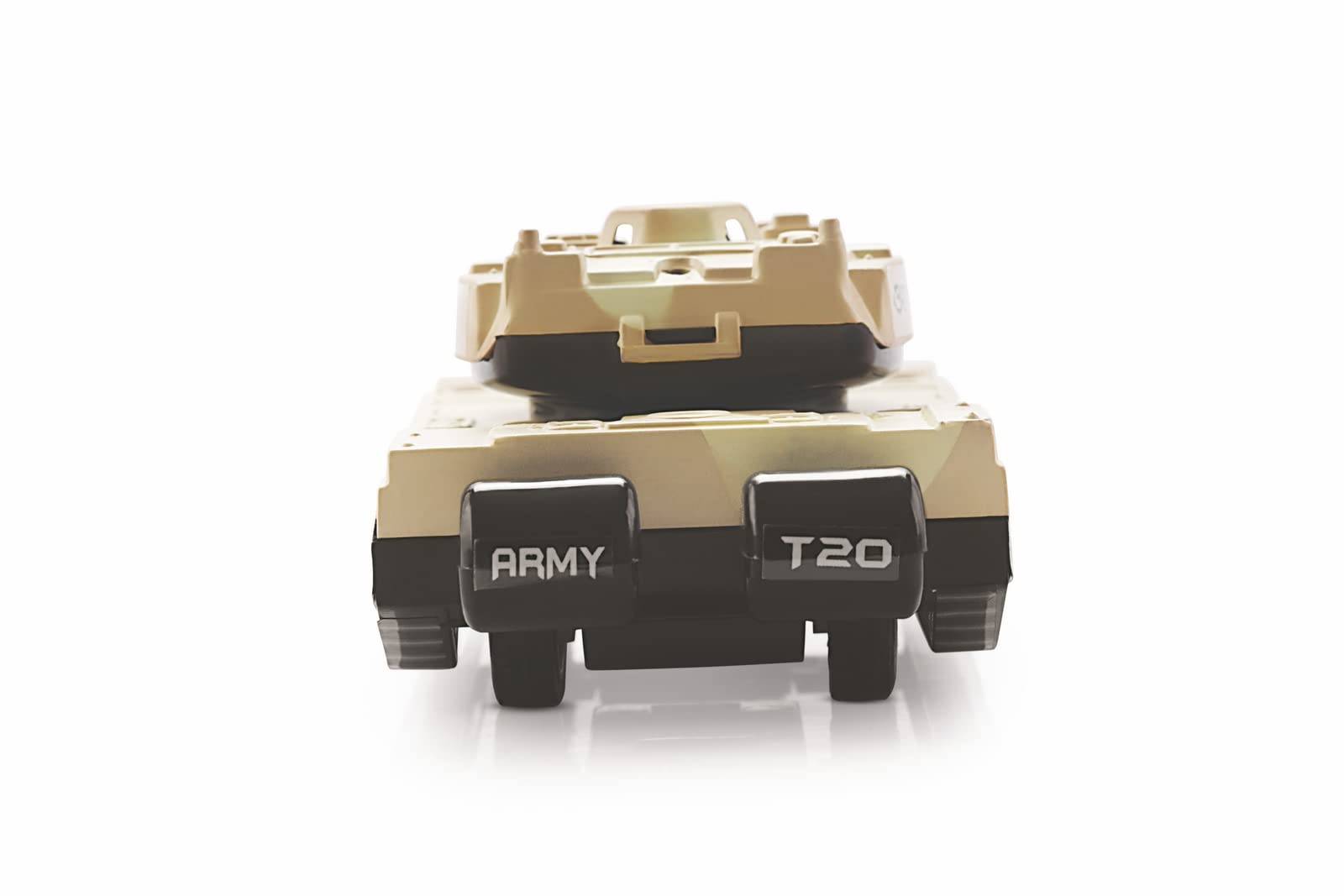 Shinsei Battle Tank T-20 Maintenance Free Pullback Spring Action Race Toy Gift for Boys 3+ Years. Strong ABS Plastic, NO Sharp Edges, BIS Certified. Pack of 1, Color Cream 1