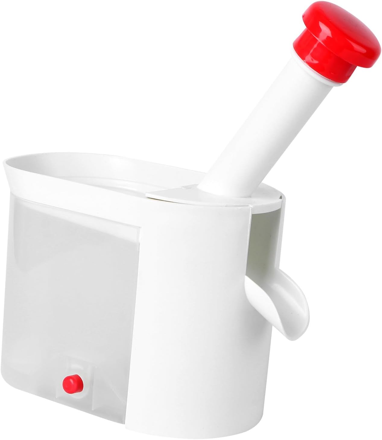 Fruit Vegetable Tool Pitter Easy Squeeze Grip No Smell Pitter Container White