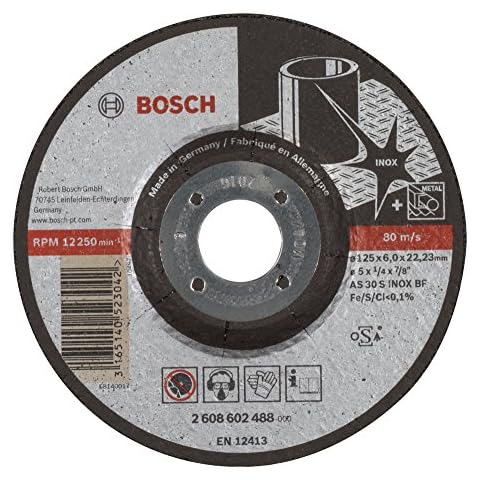 Disco de desbaste acodado Expert for Inox - AS 30 S INOX BF, 125 mm Cover