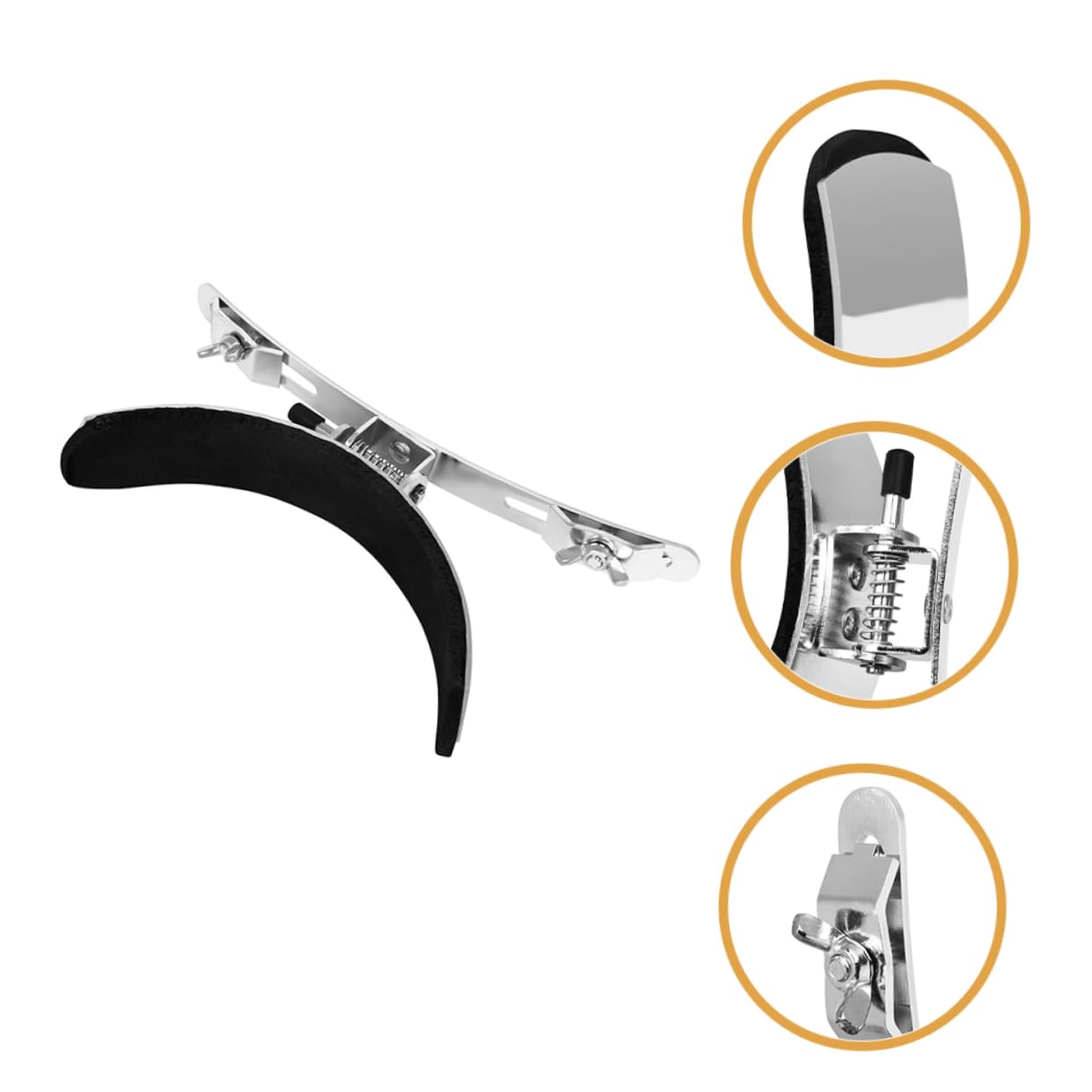 TOYANDONA Accessoire Design Portable et Élégant de Support pour Caisse Claire en Acier Inoxydable Argenté Facile à Installer pour Tambours de Marche à Usage Domestique