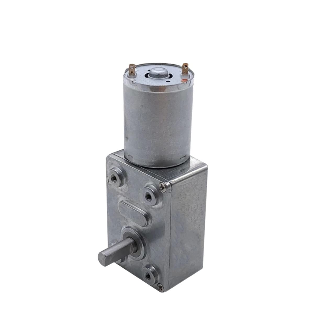 Produktbild von JGY370 DC Getriebemotor – 24V, 90 Rpm, Schneckengetriebe, Hohes Drehmoment, 6 Mm Welle, Metallgetriebe
