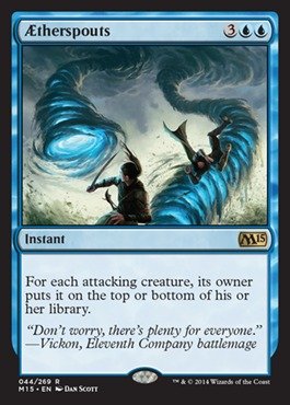 Magic The Gathering - AEtherspouts (044/269) - Magic 2015 Magic The Gathering - AEtherspouts (044/269) - Magic 2015