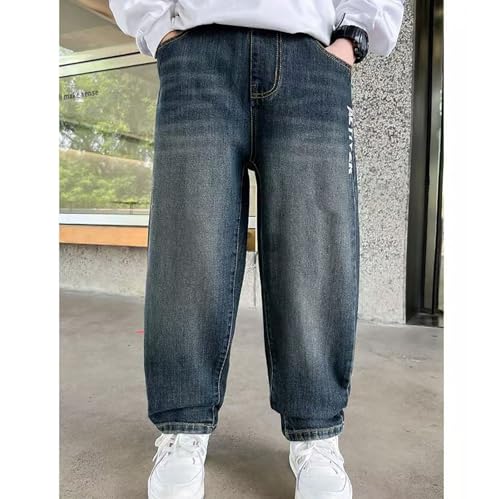 Baggy Jeans Für Jungs - Weite Stretch Jeans Mit Cargo-Taschen Im Streetwear Style