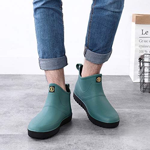 Fashion Sneakers Mens Slip Fashion Casual Men Water Outdoor On Shoes Ankle Short Rain Boots Men Shoes Casual4