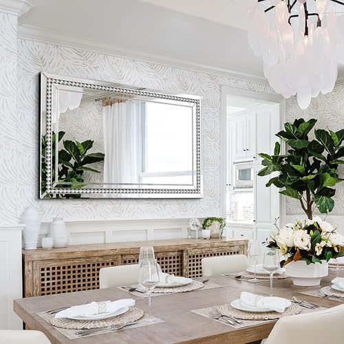 Autdot 32" X 47" Large Wall Mirror for Decor Living