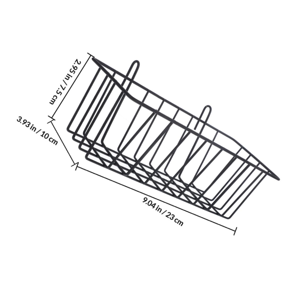 Râtelier à Foin pour Lapins Suspendu, Métal Noir, Lot de 5 Pièces | Cage D’animal, Support Stable, Garde la Nourriture Propre, Convient Lapin et Chinchilla