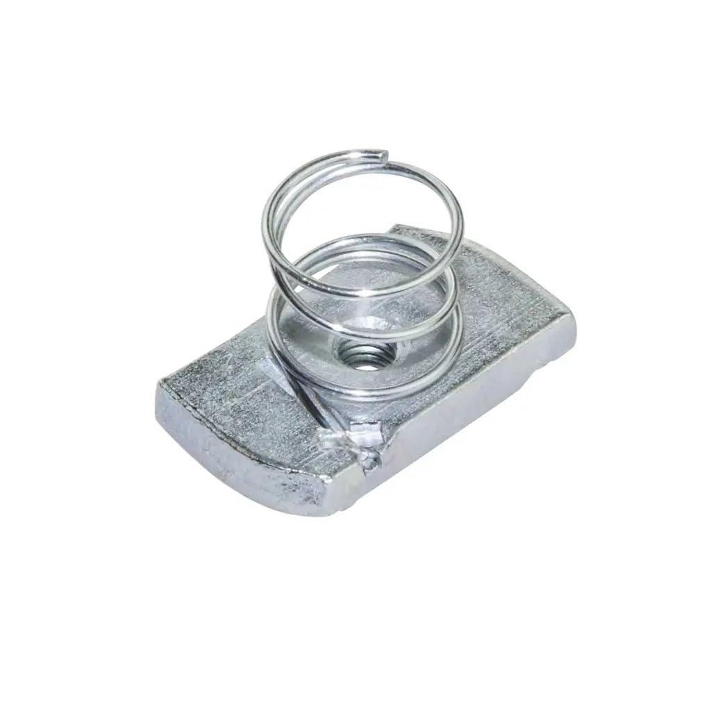 Electrical Galvanised Steel Channel (Strut) & Accessories (M6 Short Spring Zebs (Pack of 10)) — image 1