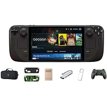 Valve Steam Deck OLED 512GB Handheld Gaming Console, 7.4" HDR 90Hz Display, Wi-Fi 6E
