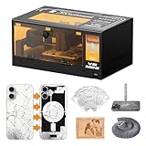 ‌Xwitzeal V8MINI Laser Machine for iPhone 8-17 Pro Max Back Glass Replacement Repair Tool, 7 Mins Fast Laser Glue Removal, 2-in-1 Engraving & Repair Kit w/Protective Molds for Beginners&Pros